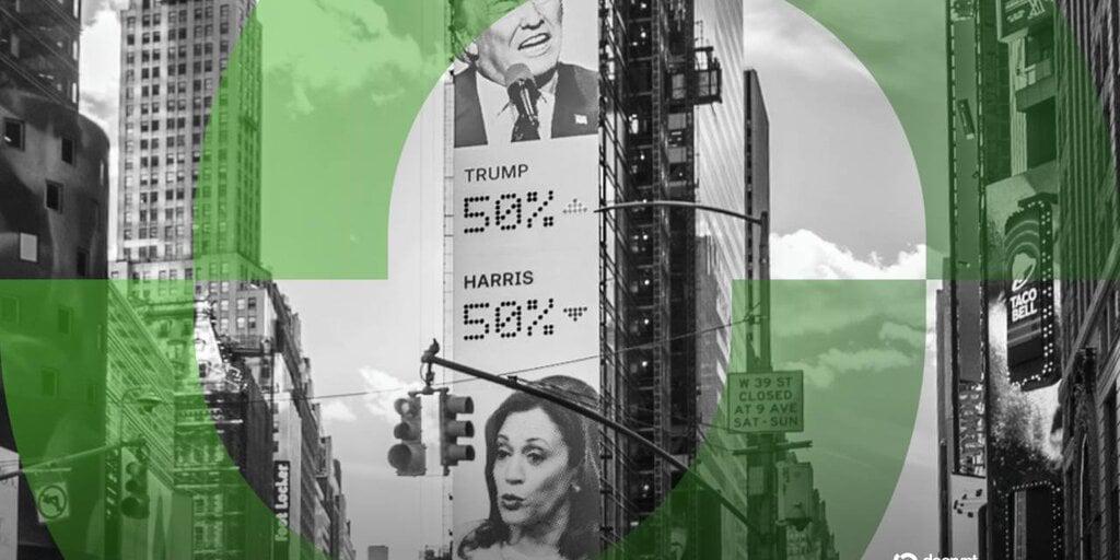 在预测市场下注，你本可以赢取100倍回报，只需预测昨晚的选举结果。